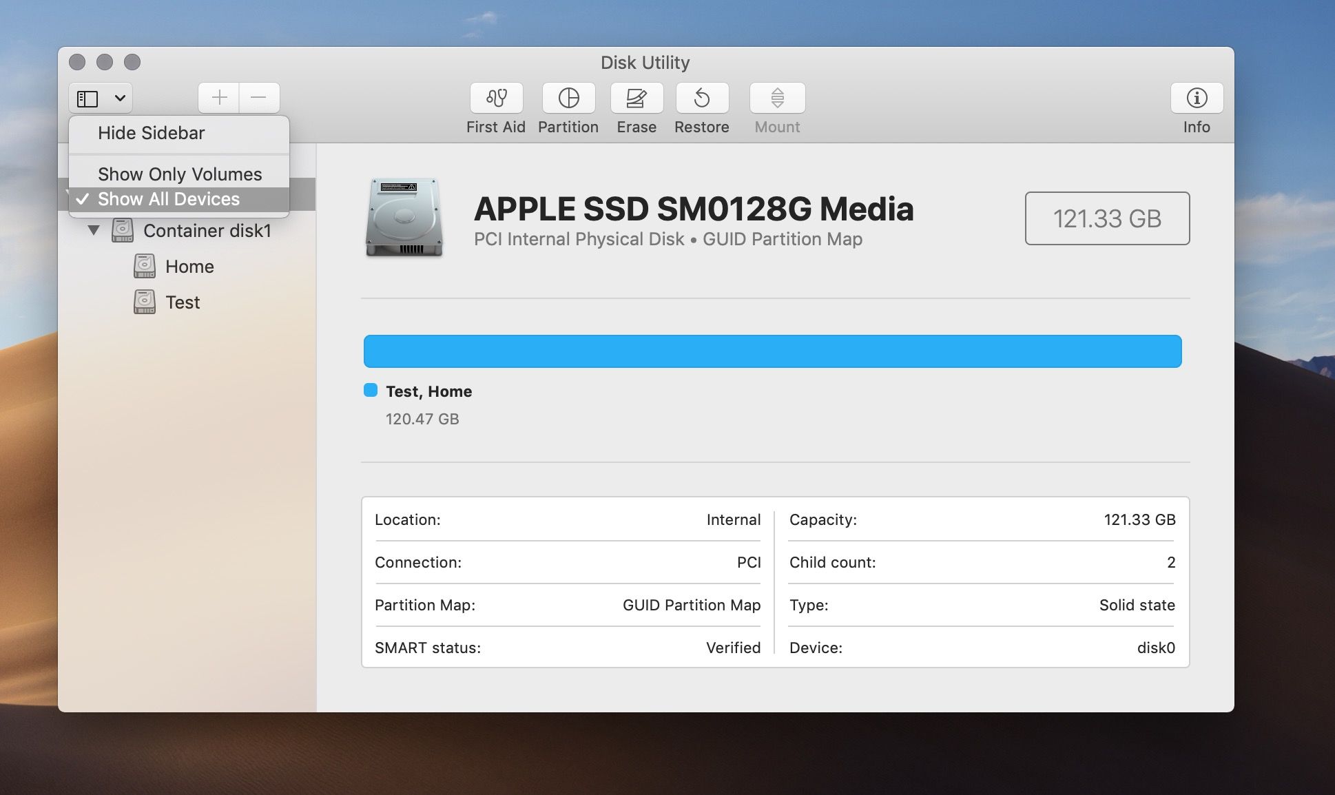 still split mac hard drive for windows